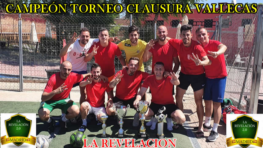 CAMPEON TORNEO CLAUSURA VALLECAS